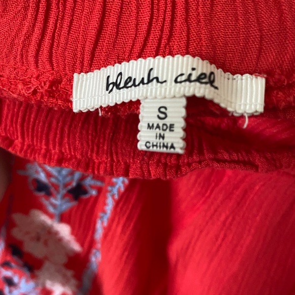 Red Off The Shoulder Blouse - Picture 2 of 2